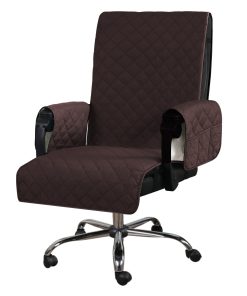 Reversible Office Chair Cover Water Resistant Dining Chair Cover