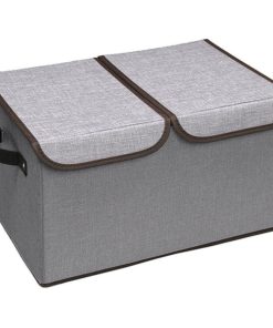 Double Cover Large Clothes Storage Box (16.5'' x 11.8'' x 9.8'')
