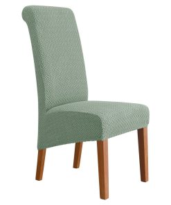 XL Size Solid Light Color Long Back Chair Covers