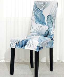 Leaf pattern Stretchy Removable Chair Covers