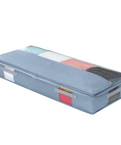 Underbed Zippered Storage Bag with Handles (100*45*15 cm)