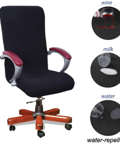 Solid Color Waterproof Office Chair Cover
