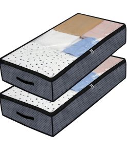 Underbed PVC Breathable Storage Bag (39.5'' X 19.7'' X 7.1'')