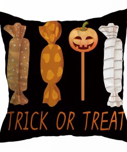 Halloween Pattern Pillow Cover
