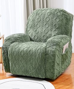 4/6/8 Pieces Split Super Soft Recliner Chair Cover