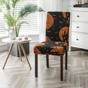 Holiday Evil Castle Dining Chair Covers